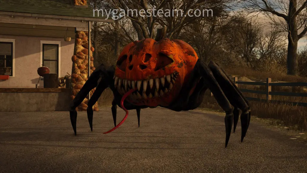 Halloween Spider Pumpkin
