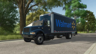 International 4900 Box truck