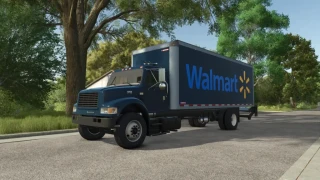 International 4900 Box truck