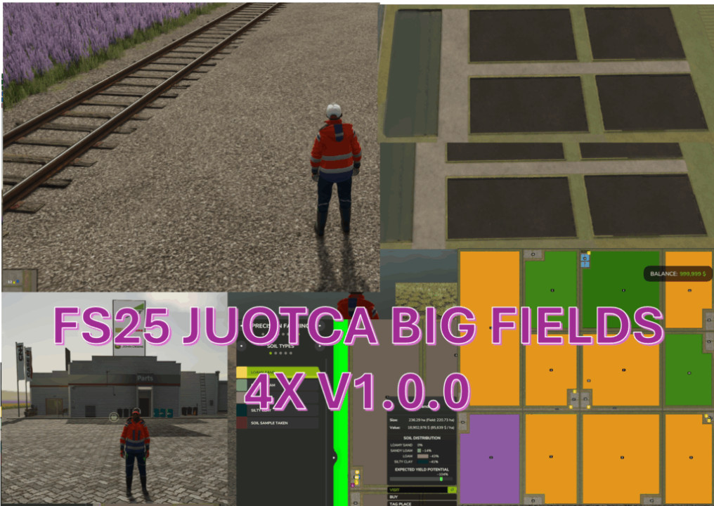 JUOTCA BIG FIELDS 4X