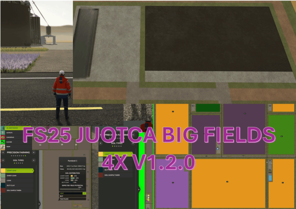 JUOTCA BIG FIELDS 4X