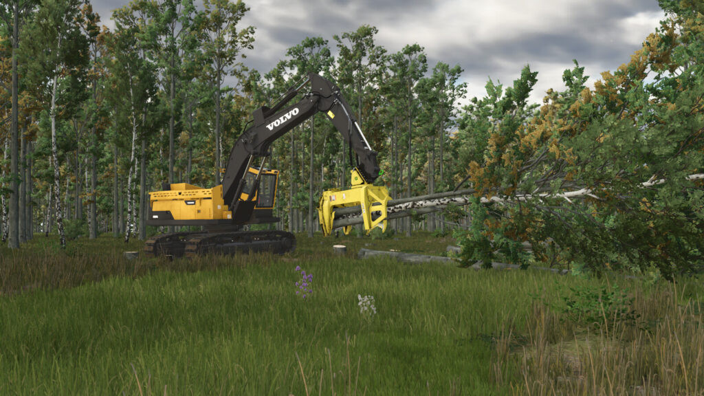 John Deere – FD 55 Fellerbuncher Head