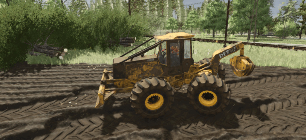 John Deere Grapple Skidder
