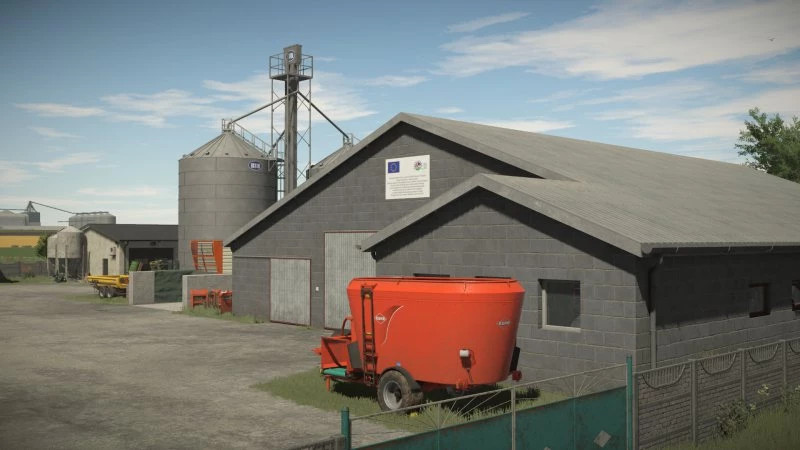 Large Polish Farm with Machines