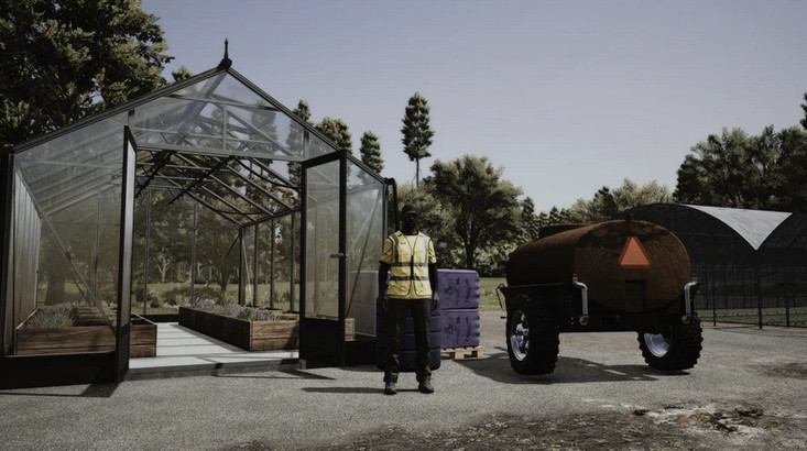 Lavender Greenhouse