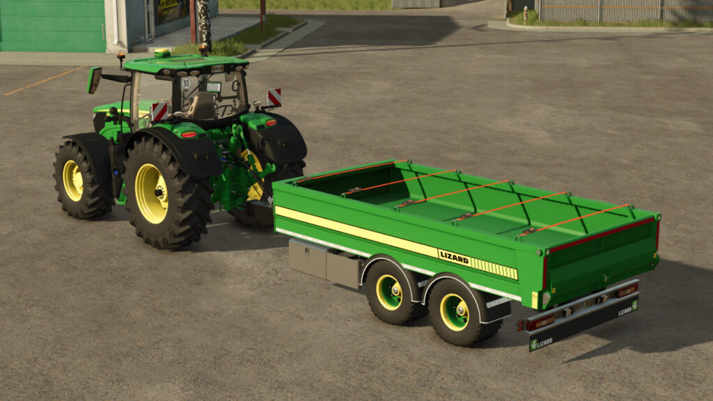 Lizard gravel trailer