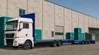 MAN TGX 6×2 Straw Bale