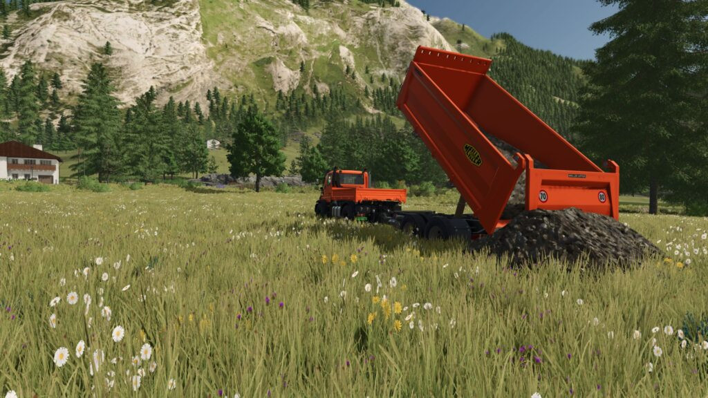 Meiller tandem tipper