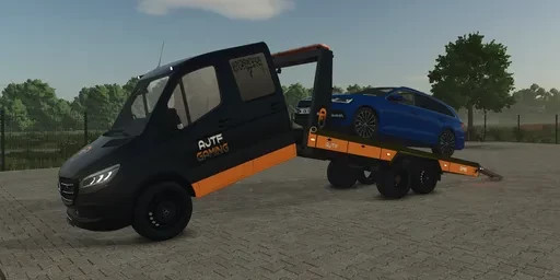 Mercedes Sprinter tow truck