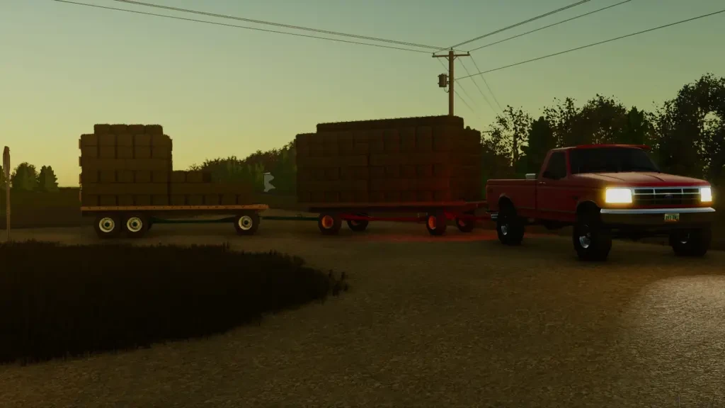 New Holland Hay Wagon