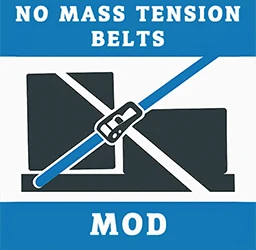 No Mass Tension Belts