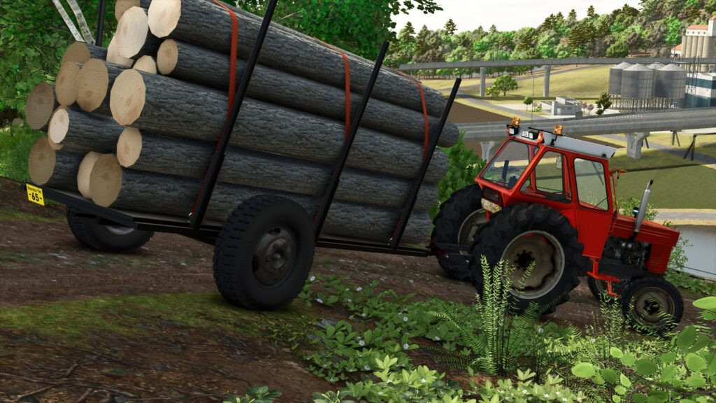Romanian Wood Trailer
