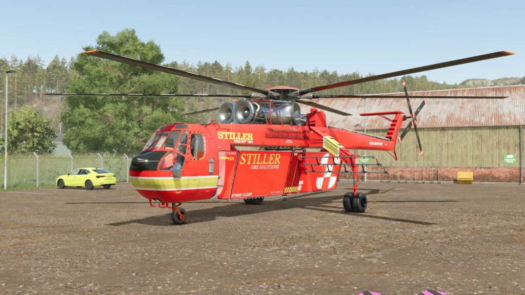 S64 – Sprayer Helicopter