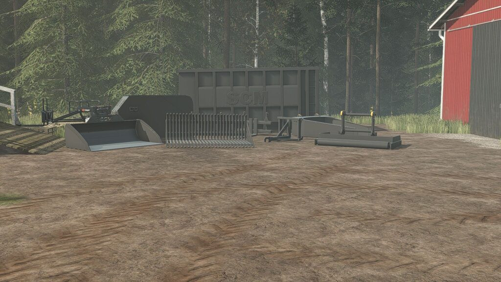 SCM wheel loaders tools pack