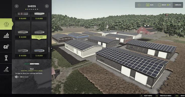 Sentinel Garage Pack