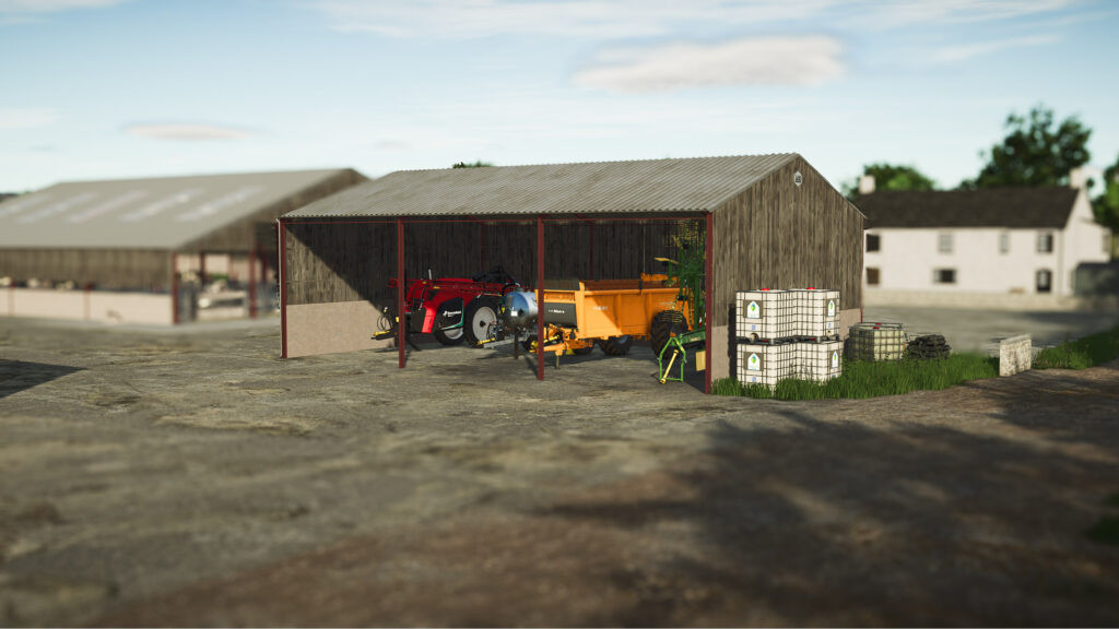 Small Machinery Shed