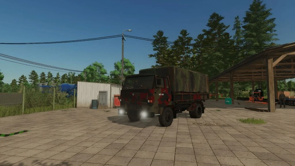 Star 244 ,,plandeka” Wojsko Polskie