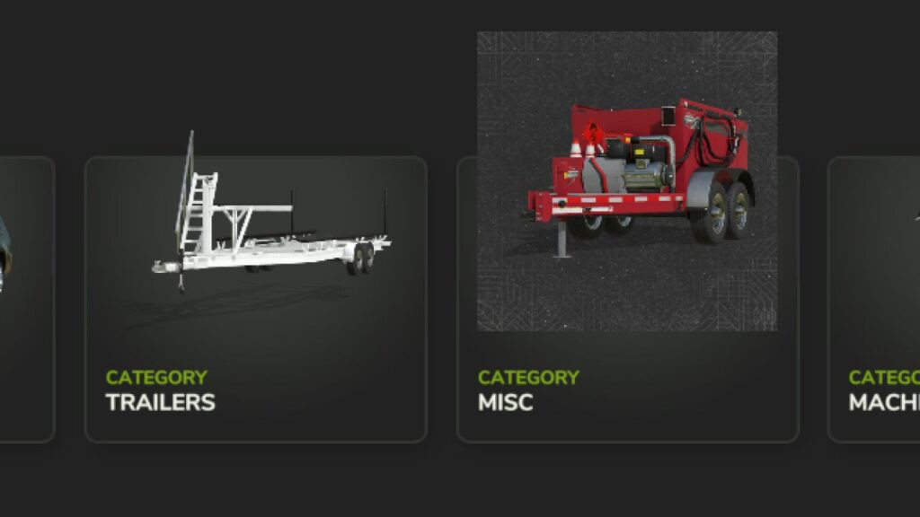 TN Fab Store Categories