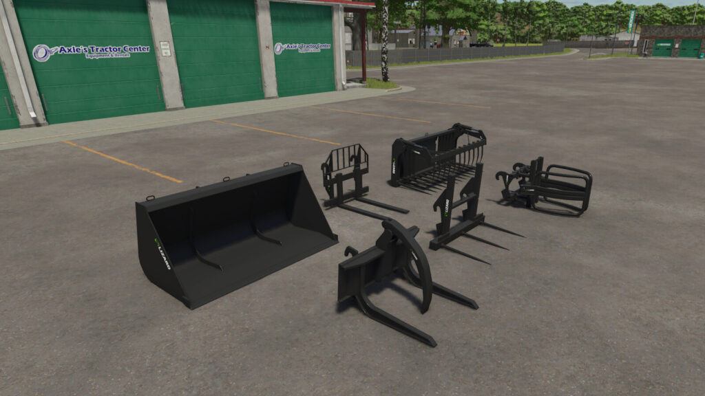 Telehandler Tools With Camera