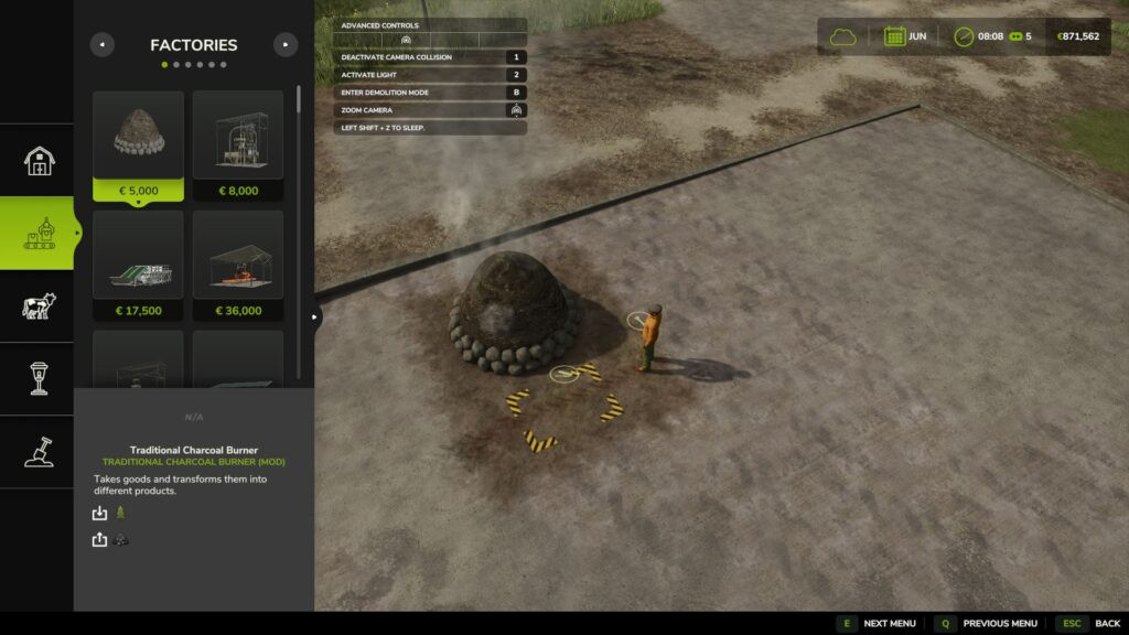 Traditional Charcoal Burner