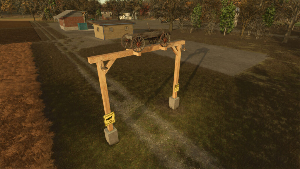 Wooden Entrance