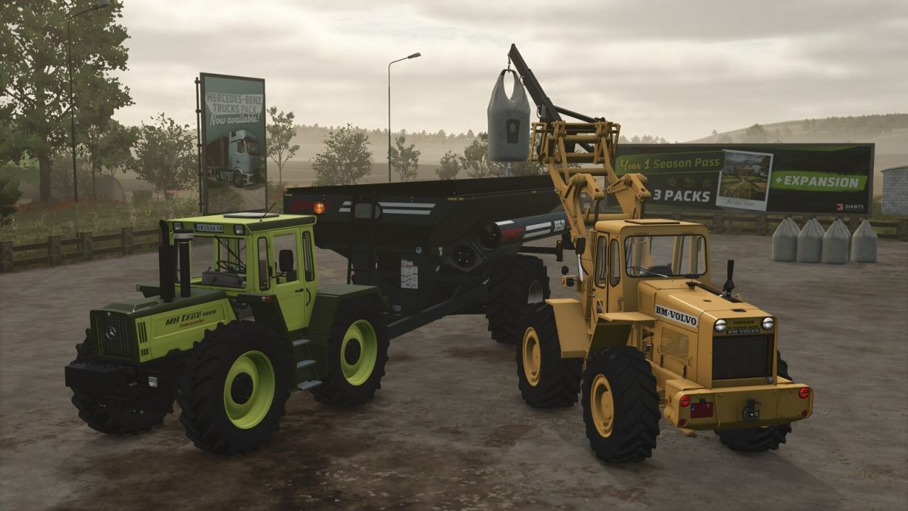 Augerwagon With Lime