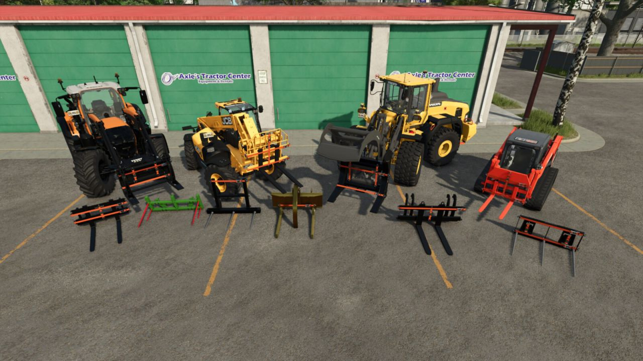 Front Tools With Tension Belts Pack