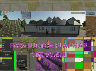 FS25 Juotca Flat Map 16X