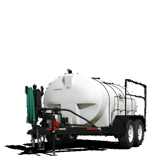 Car trailer for liquids