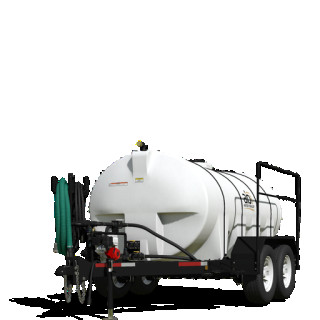 Car trailer for liquids