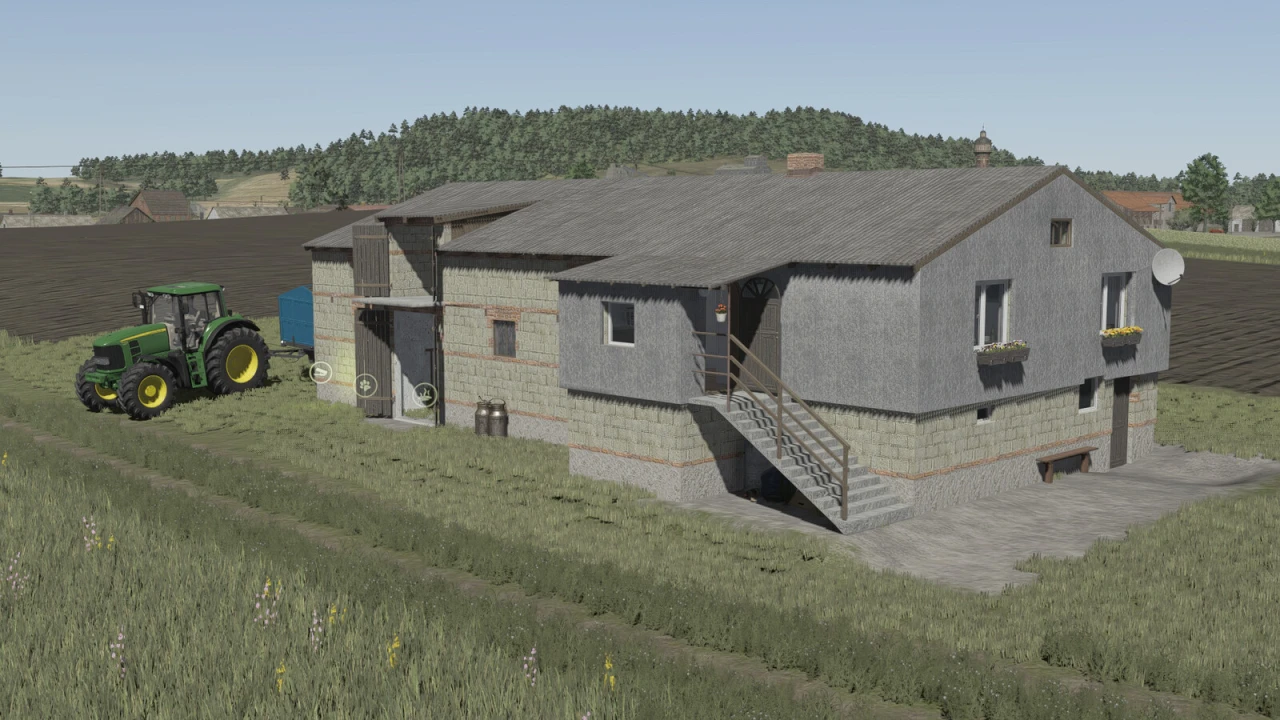 Cowbarn With Loft And Brake Room
