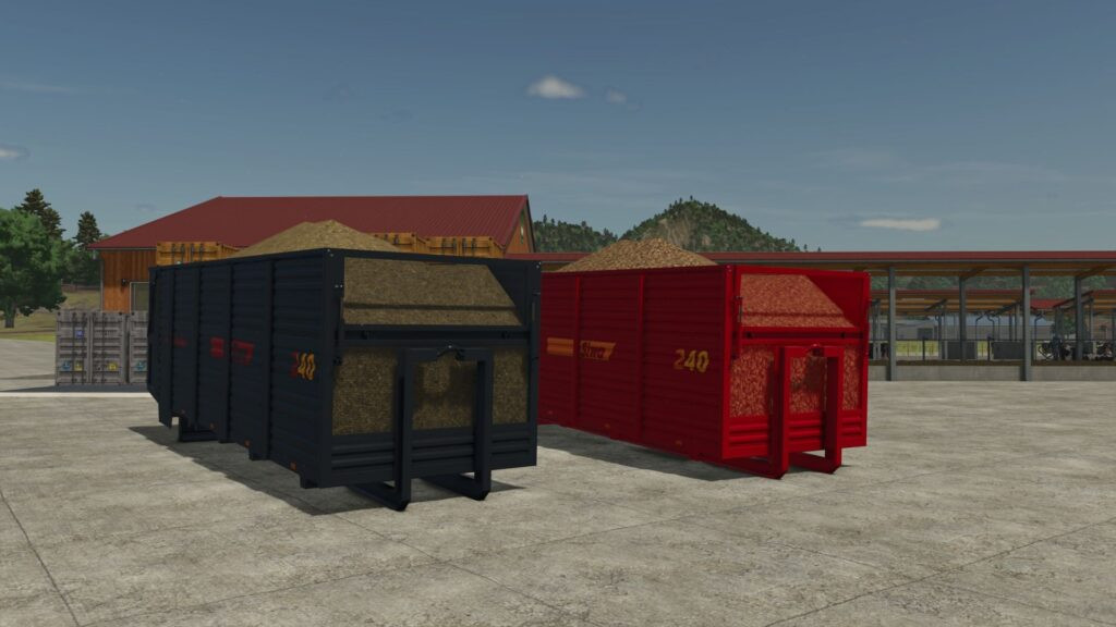 Schuitemaker Siwa 240 Hooklift Silage Container