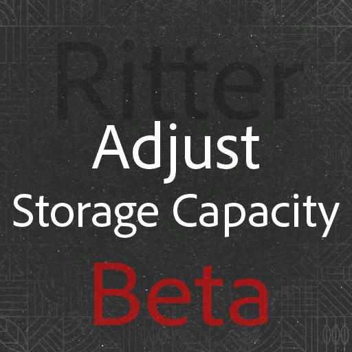 Adjust Storage Capacity