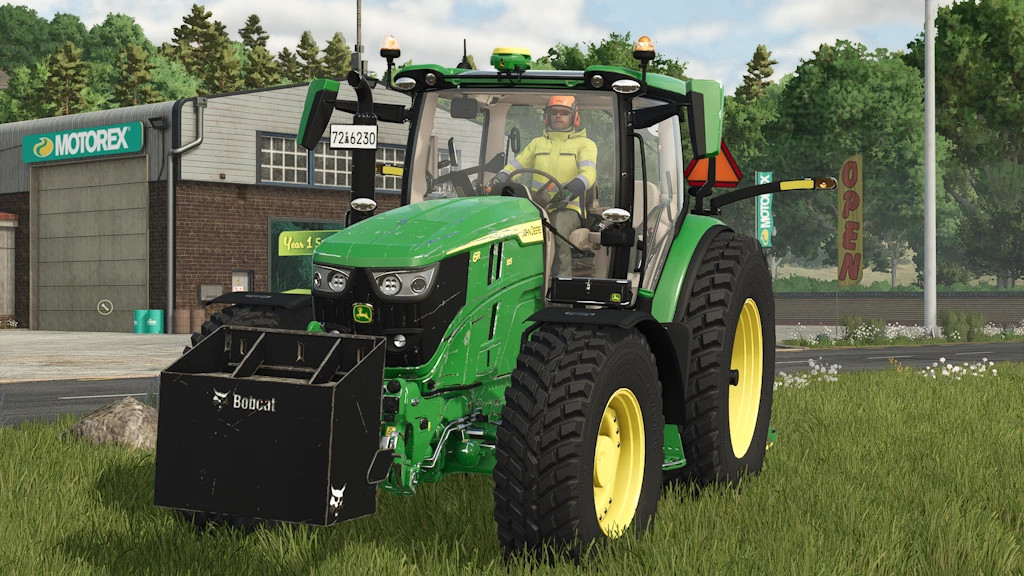 Bobcat 3 Point Ballast Weight Rust Edition