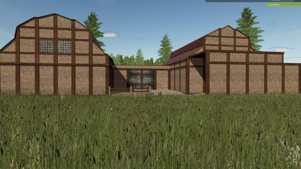 Butcher in half-timbered style