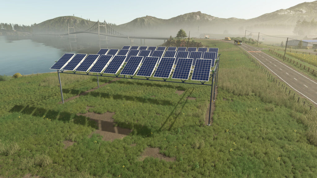 Elevated Solar Panel