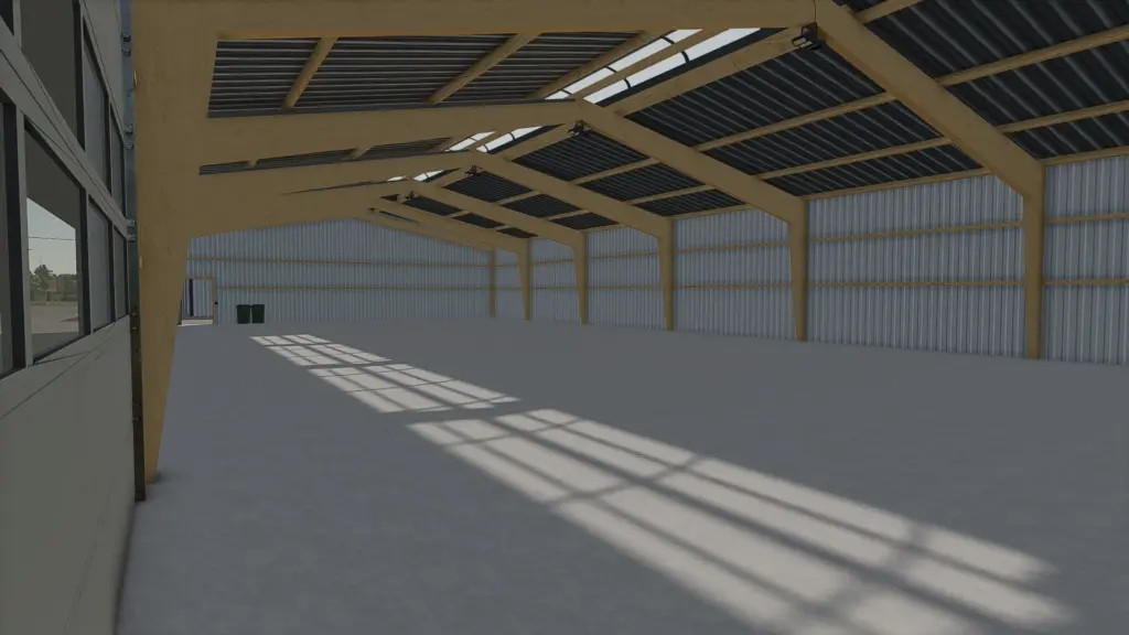 Industrial machine hall