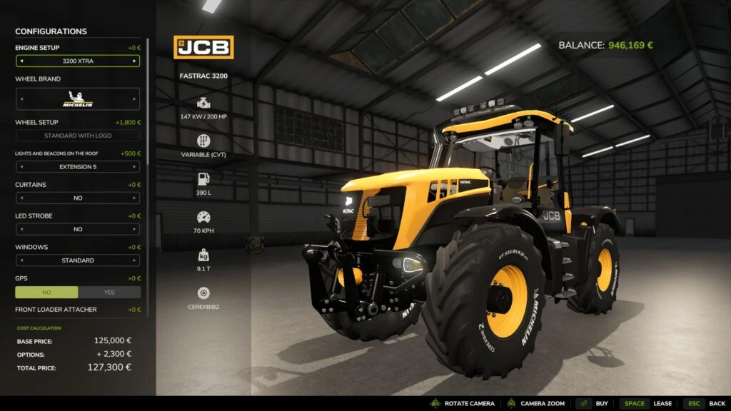JCB 3200