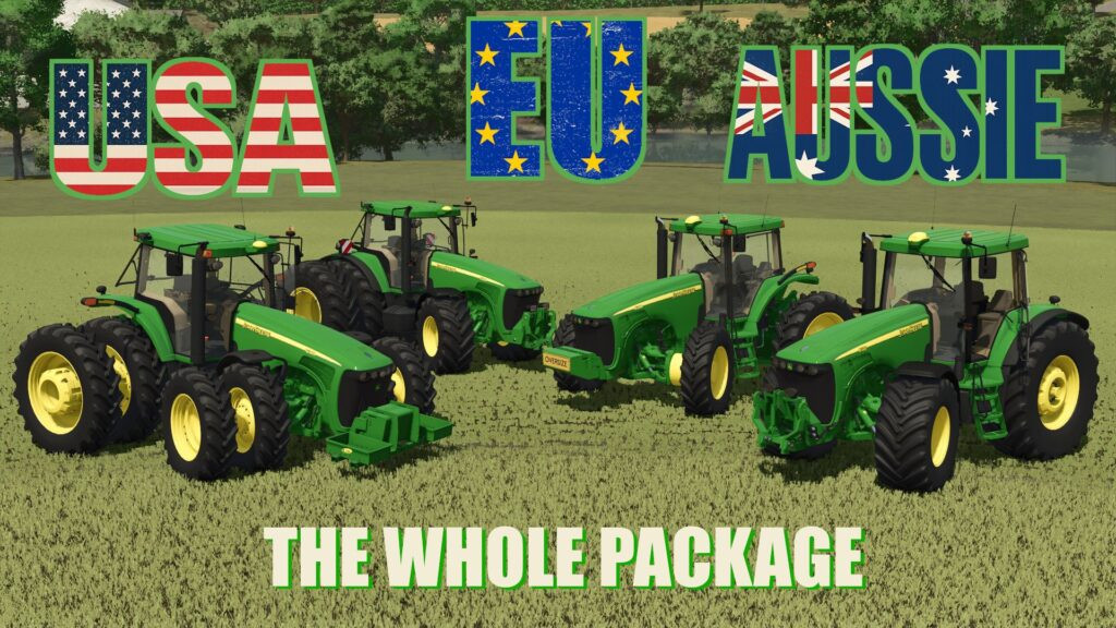 John Deere 8020 Series EU/US/AU