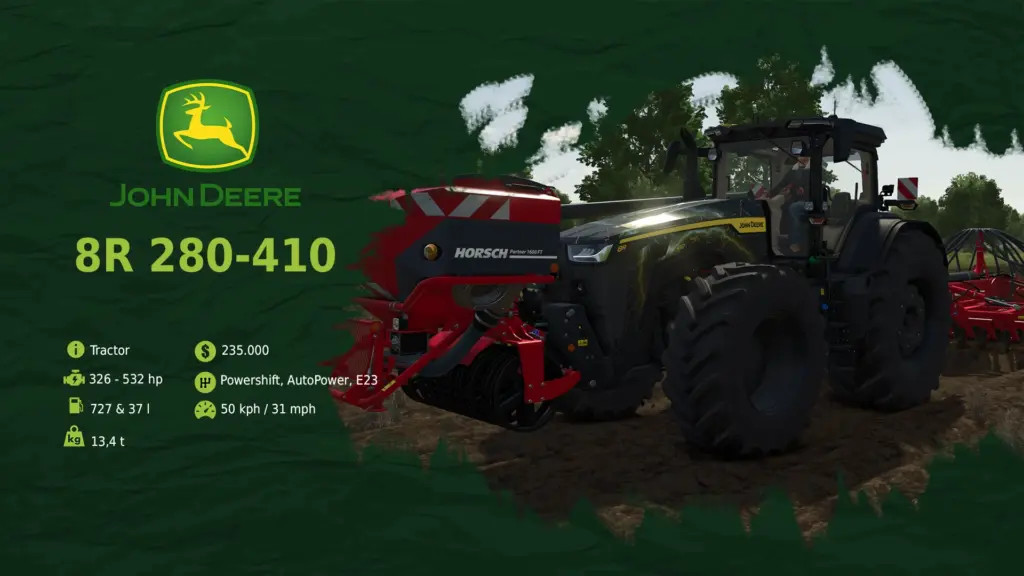 John Deere 8R 280 – 410