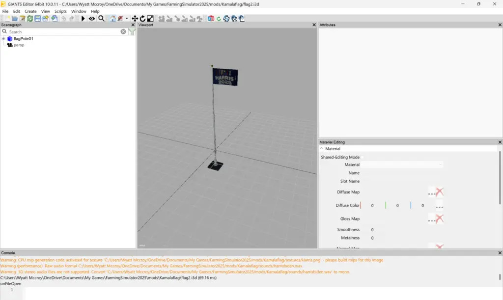 Kamala Harris 2028 Flag