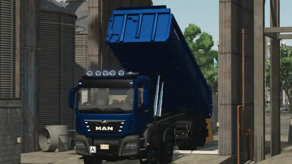 MAN TGS 4-axle tipper
