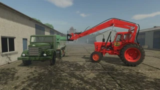 MTZ 50 with stork loader