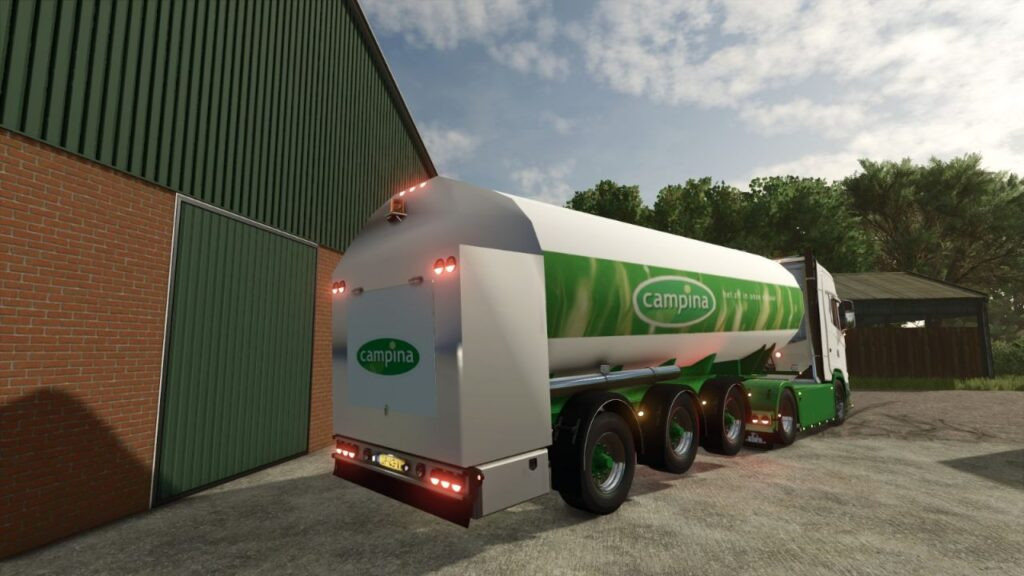 RMO Dutch milk trailer