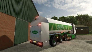 RMO Dutch milk trailer