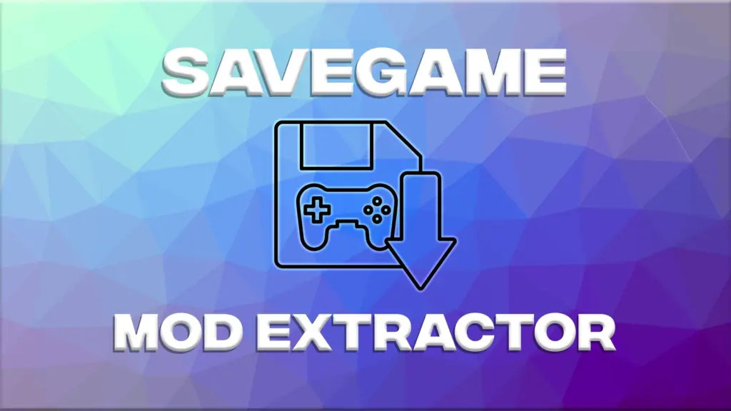 Savegame Mod Extractor