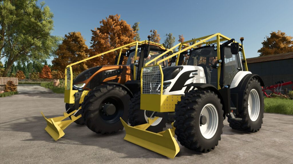 Valtra forestry tractor pack
