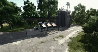 Cattle feed mixing plant (TMR production)